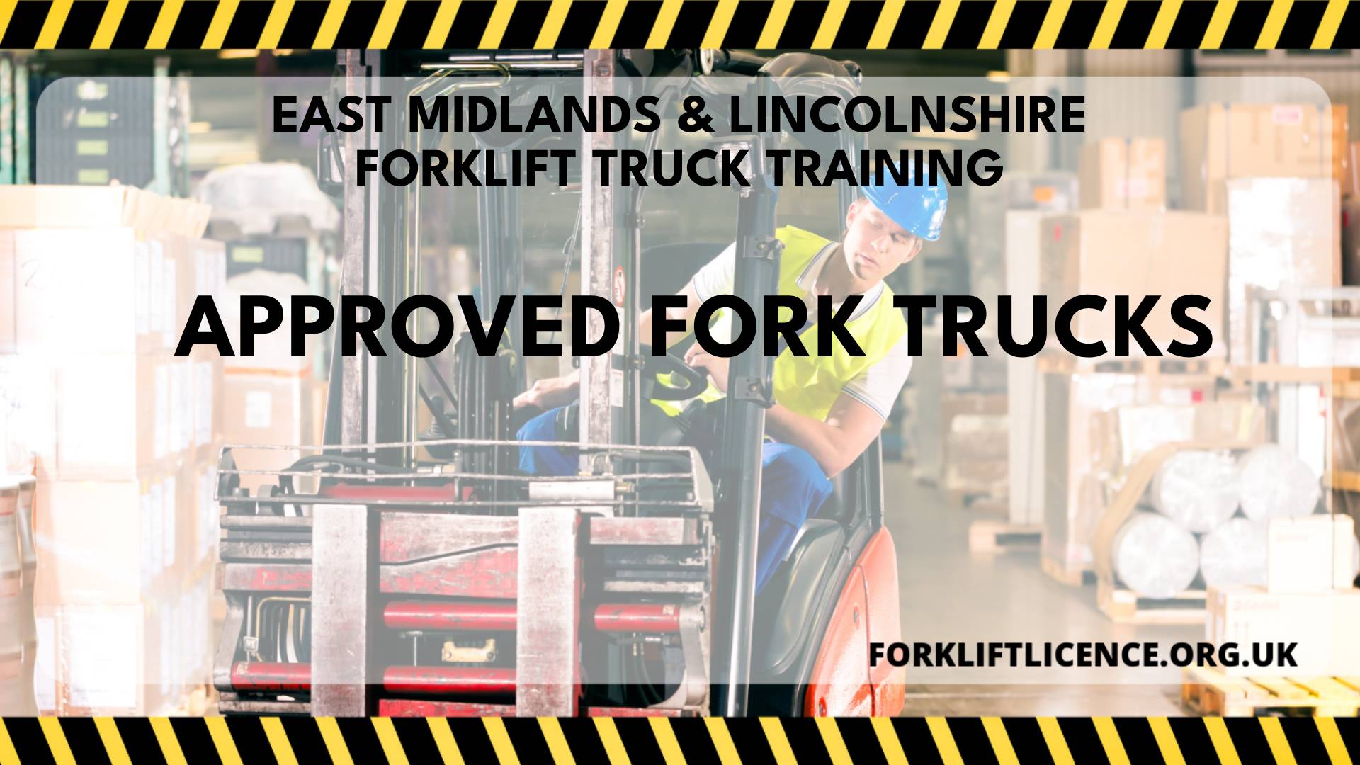 Approved Fork Trucks Forklift Licence