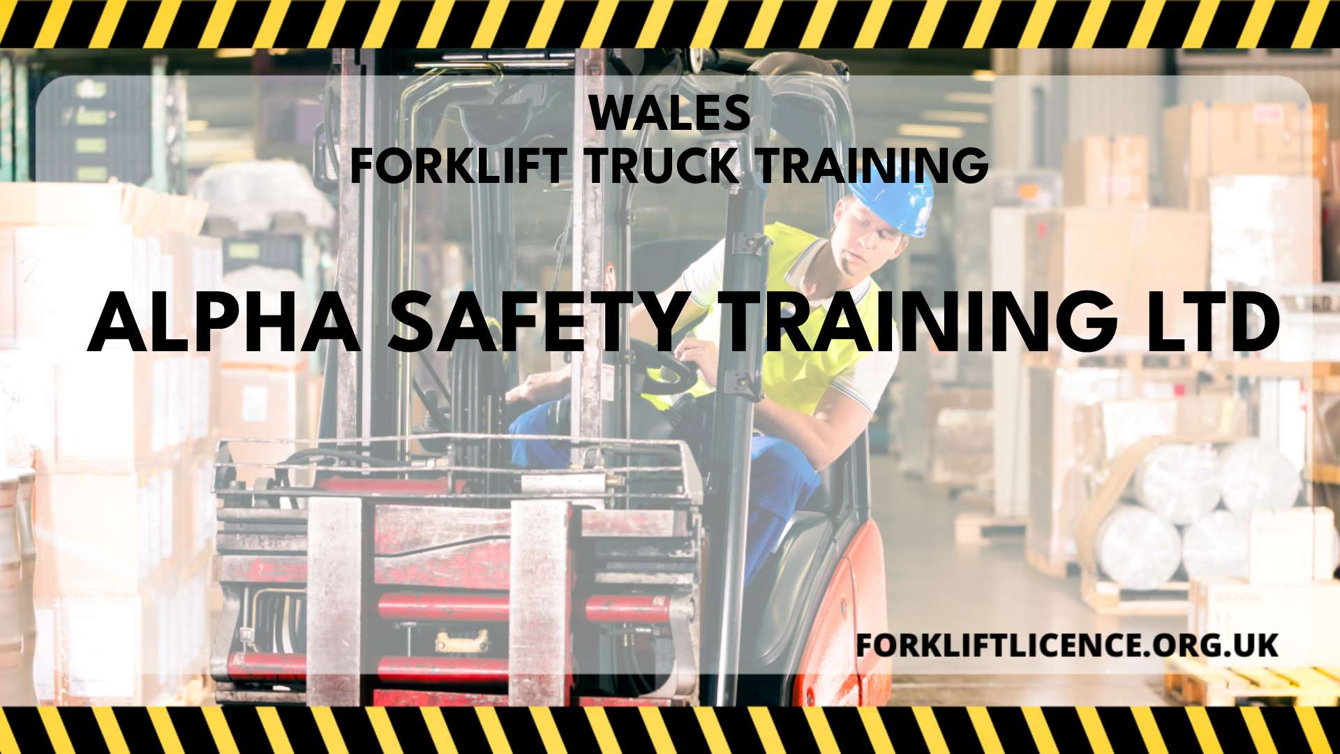 Alpha Safety Training Ltd Forklift Licence