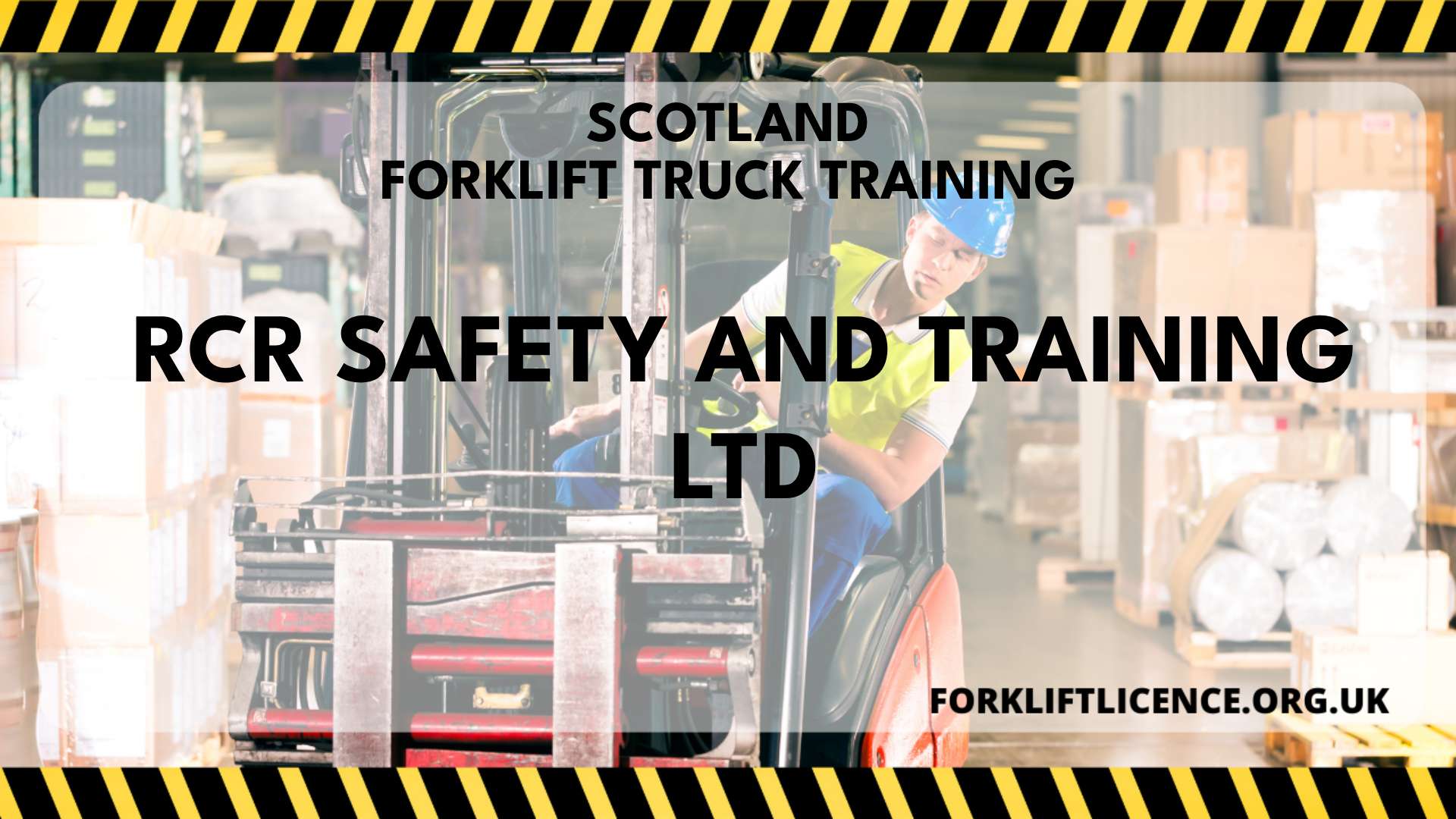 Rcr Safety And Training Ltd Forklift Licence