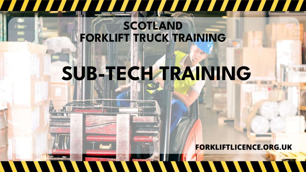 Sub-Tech Training - Forklift Licence